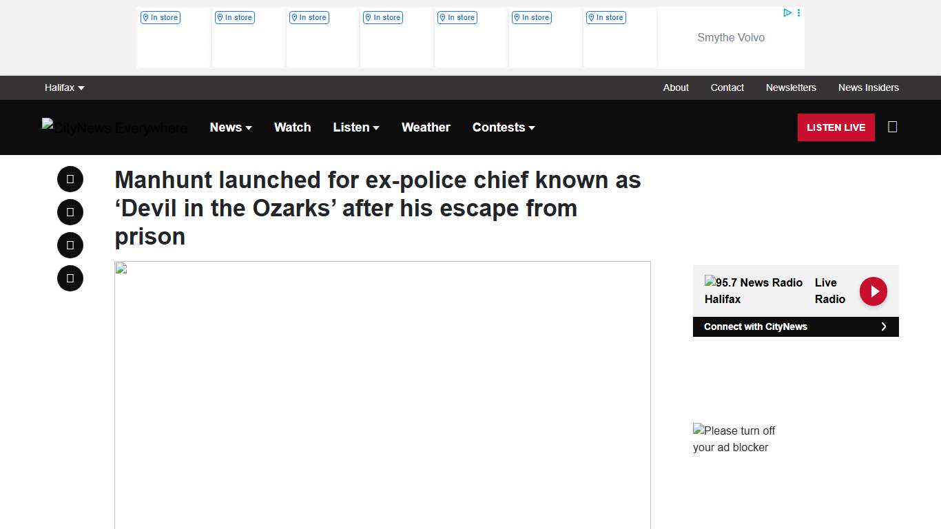 Manhunt launched for ex-police chief known as 'Devil in the Ozarks' after his escape from prison